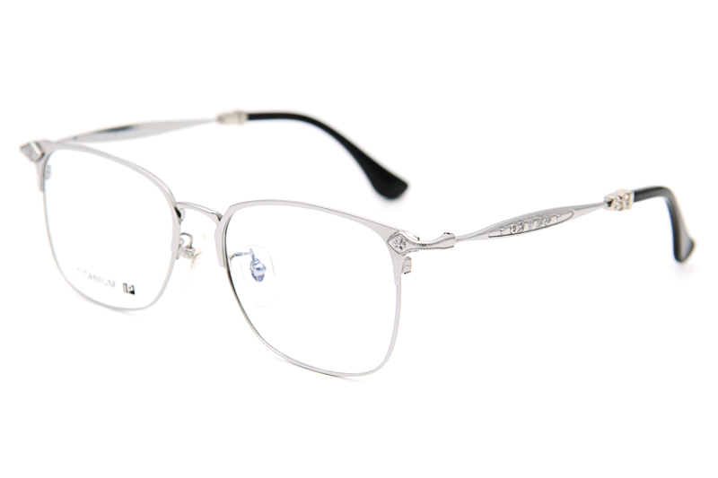 Studor-H Eyeglasses Silver