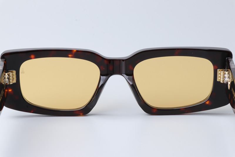 Supersonic Sunglasses Tortoise Yellow