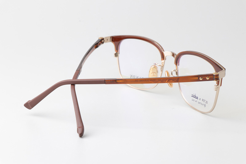 TA1342 Eyeglasses C7-1 Brown Gold