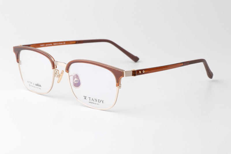 TA1342 Eyeglasses C7-1 Brown Gold