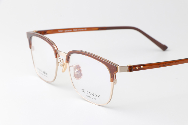 TA1342 Eyeglasses C7-1 Brown Gold