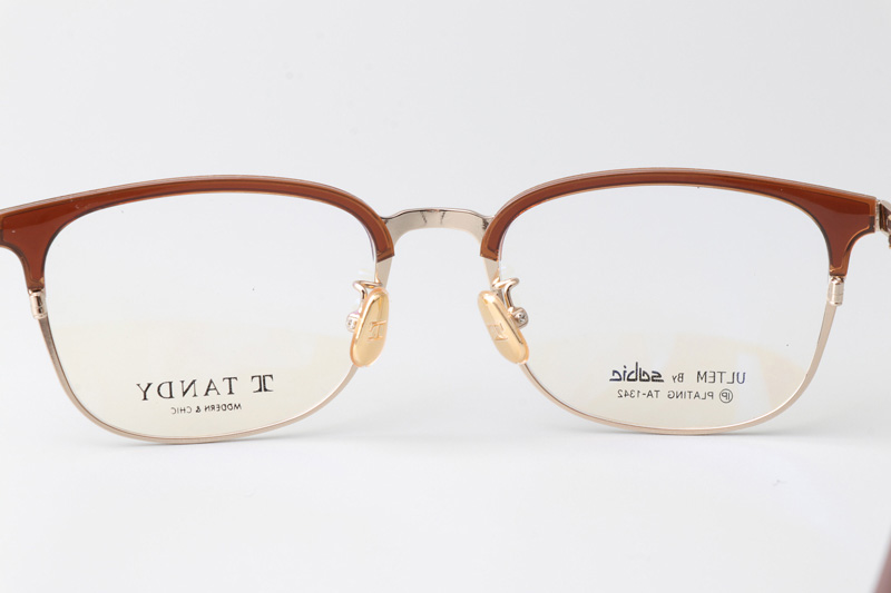 TA1342 Eyeglasses C7-1 Brown Gold