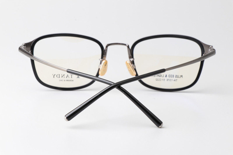 TA1376 Eyeglasses C2-3 Black Gunmetal