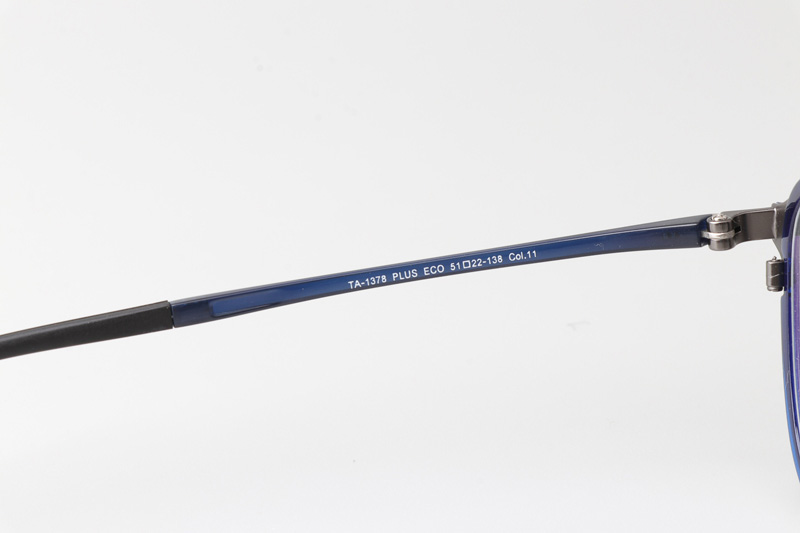 TA1378 Eyeglasses C11 Blue Black