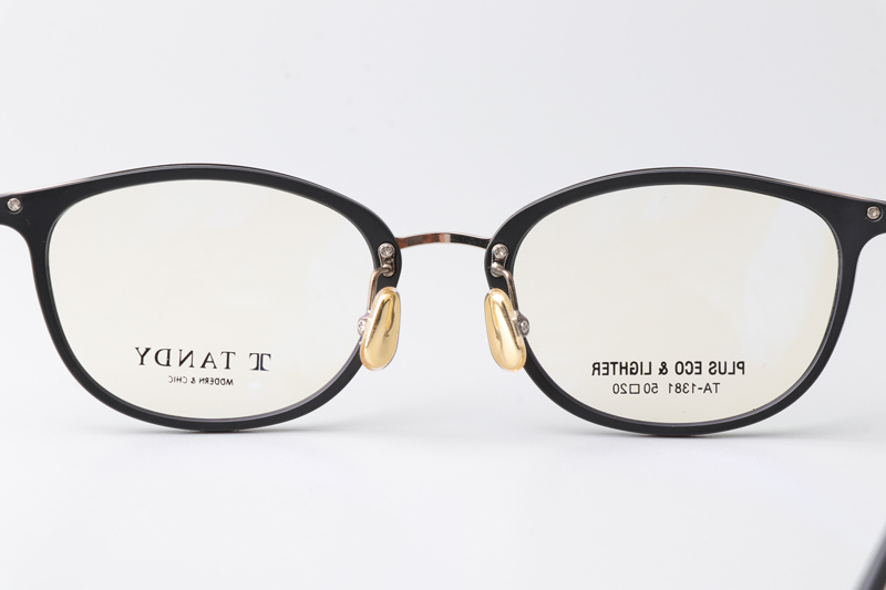 TA1381 Eyeglasses C3 Black Gold