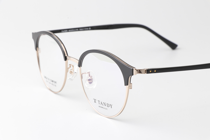 TA1384 Eyeglasses C7-3 Black Gold