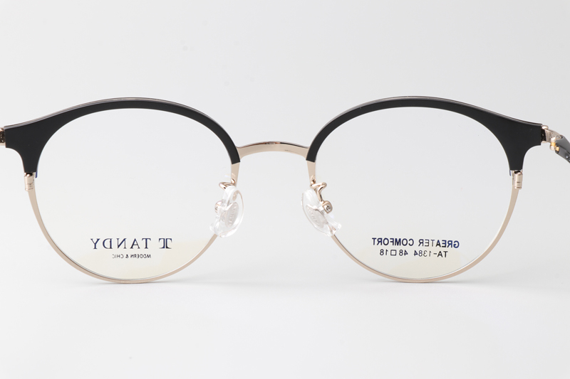TA1384 Eyeglasses C7-3 Black Gold