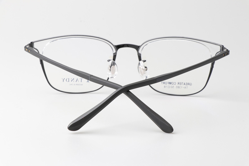 TA1385 Eyeglasses C3 Clear Black