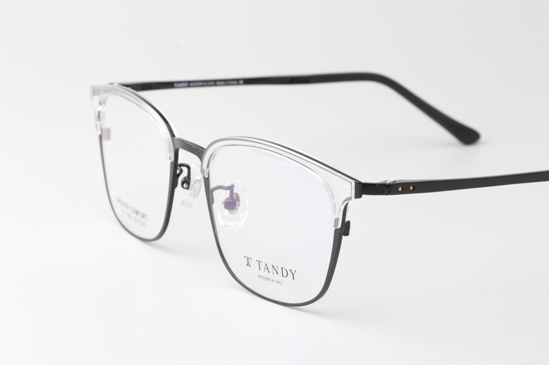 TA1385 Eyeglasses C3 Clear Black