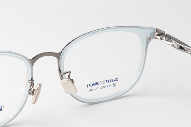 TA1392 Eyeglasses C11 Blue Gunmetal