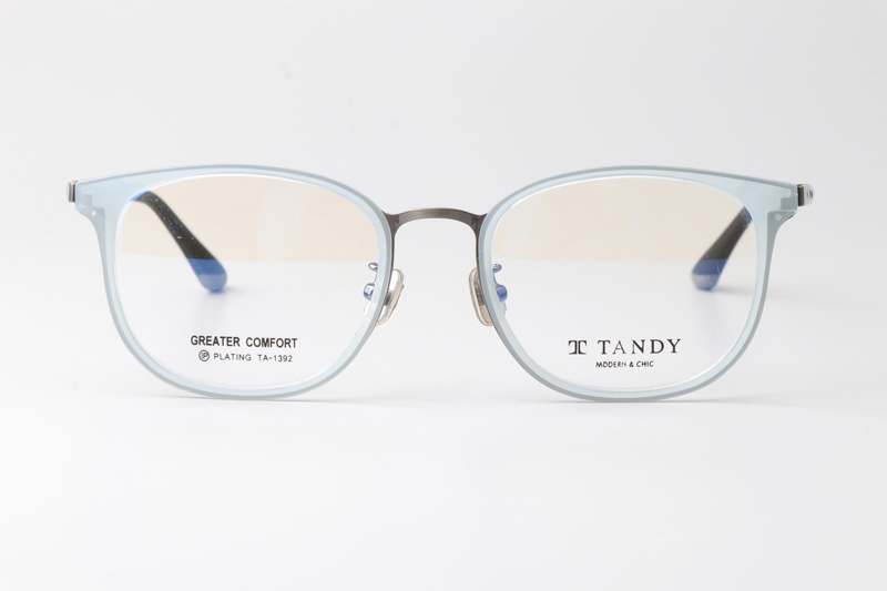 TA1392 Eyeglasses C11 Blue Gunmetal