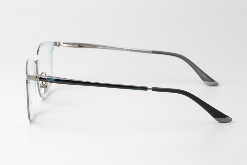 TA1392 Eyeglasses C11 Blue Gunmetal