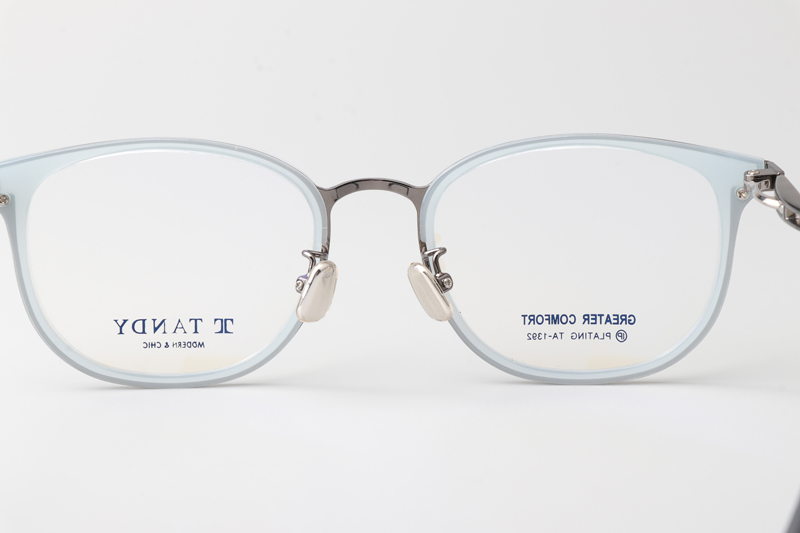 TA1392 Eyeglasses C11 Blue Gunmetal