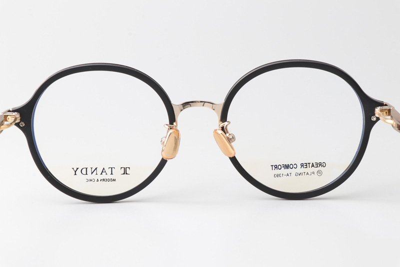 TA1393 Eyeglasses C7-3 Black Gold