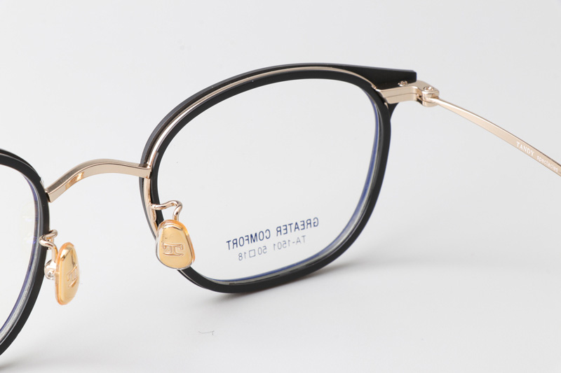 TA1501 Eyeglasses C3 Black Gold