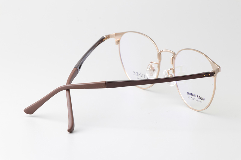 TA1507 Eyeglasses C1 Coffee Gold