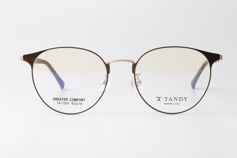 TA1507 Eyeglasses C1 Coffee Gold