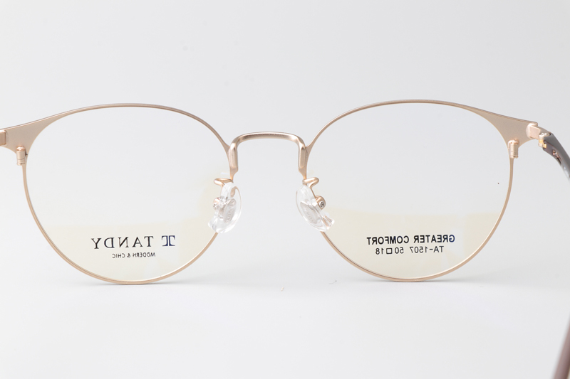 TA1507 Eyeglasses C1 Coffee Gold