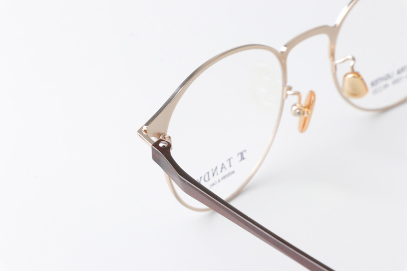 TA1509 Eyeglasses C1 Coffee Gold