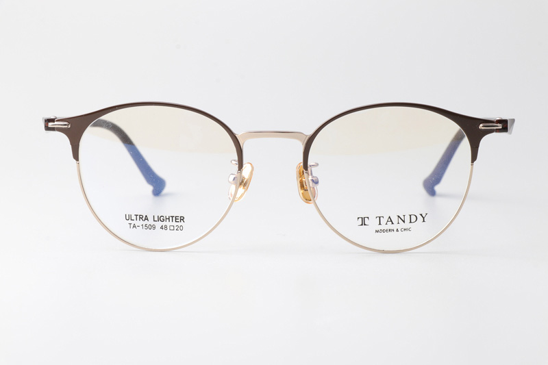 TA1509 Eyeglasses C1 Coffee Gold