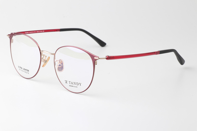 TA1514 Eyeglasses C5 Red Gold