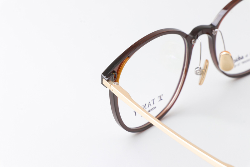 TA1530 Eyeglasses C1 Brown Gold