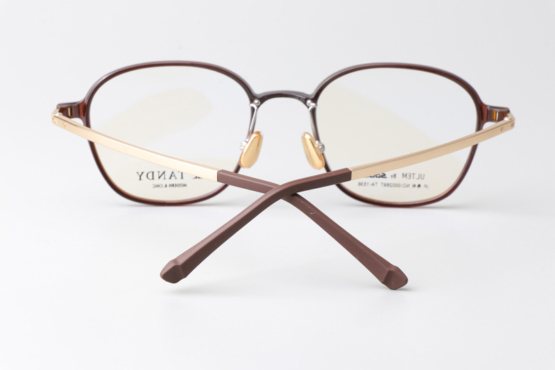 TA1536 Eyeglasses C1 Brown Gold