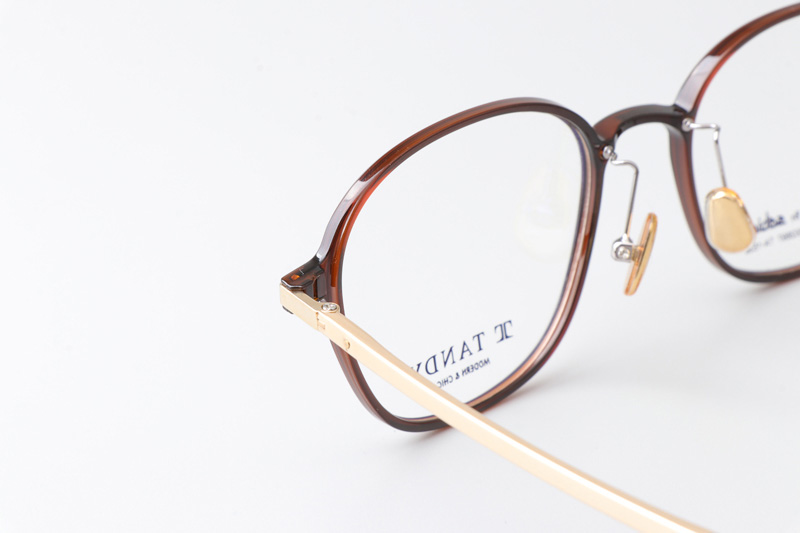 TA1536 Eyeglasses C1 Brown Gold