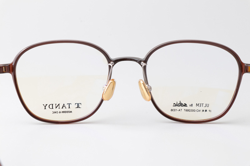 TA1536 Eyeglasses C1 Brown Gold