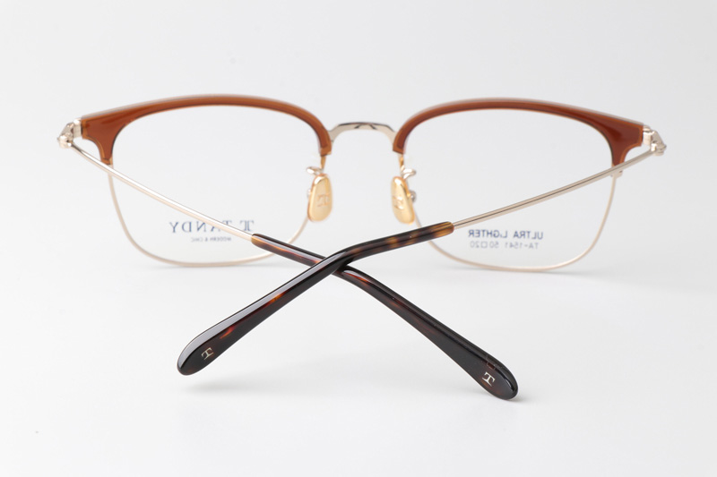 TA1541 Eyeglasses C1 Brown Gold