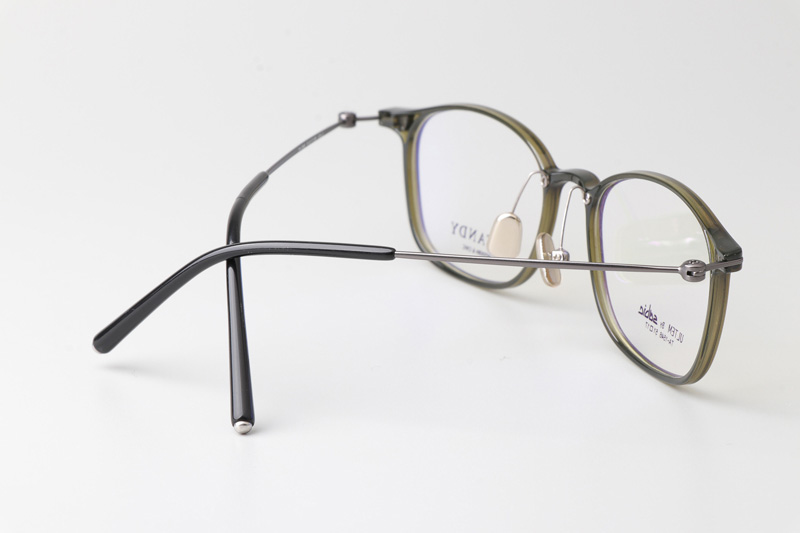 TA1546 Eyeglasses C2 Green Gunmetal