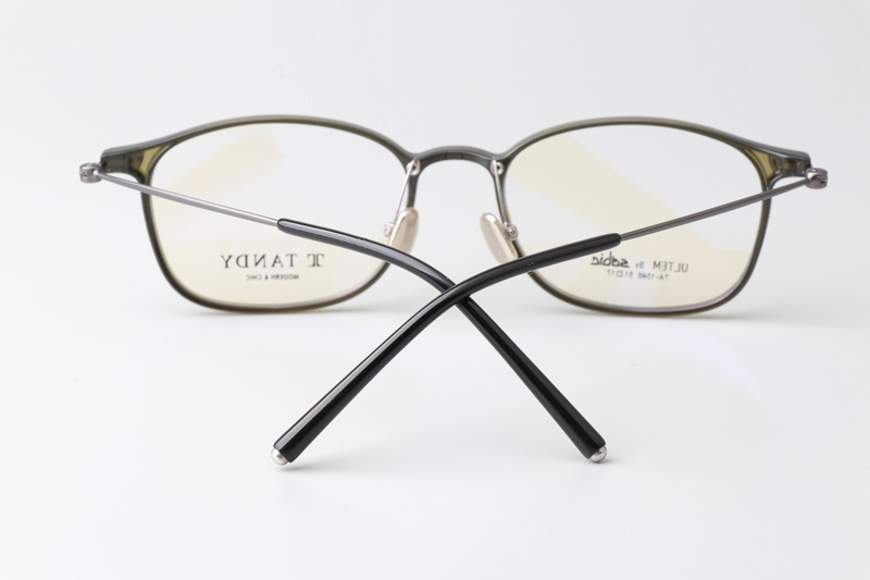 TA1546 Eyeglasses C2 Green Gunmetal