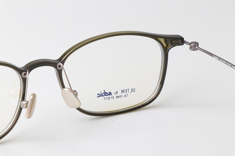 TA1546 Eyeglasses C2 Green Gunmetal