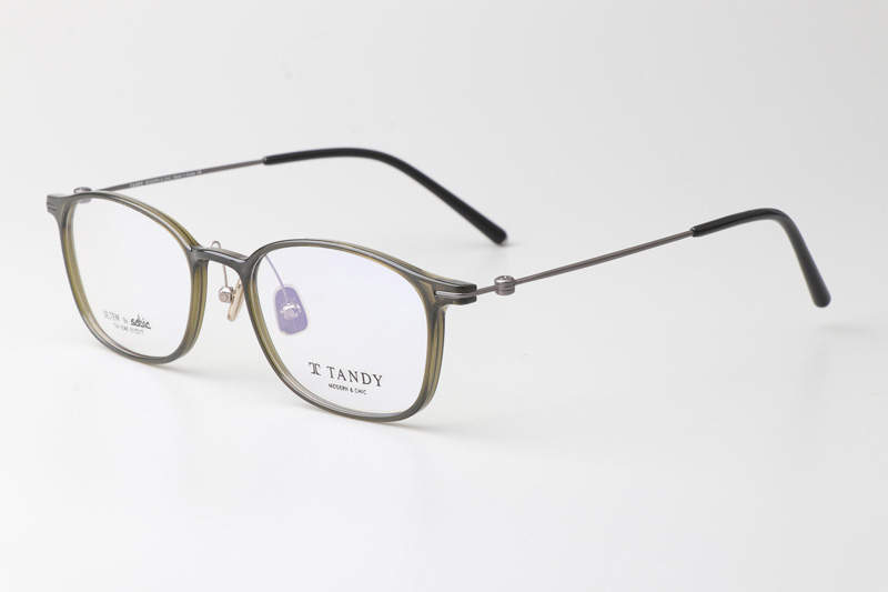 TA1546 Eyeglasses C2 Green Gunmetal