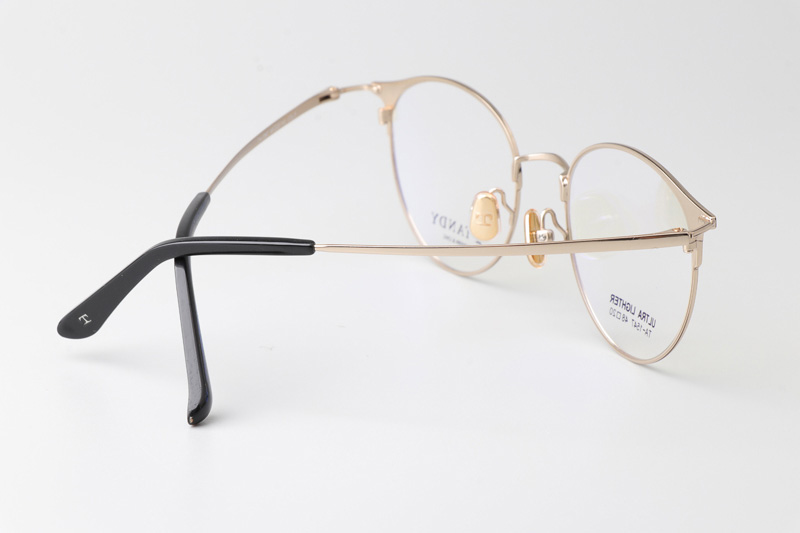 TA1547 Eyeglasses C5 Red Gold