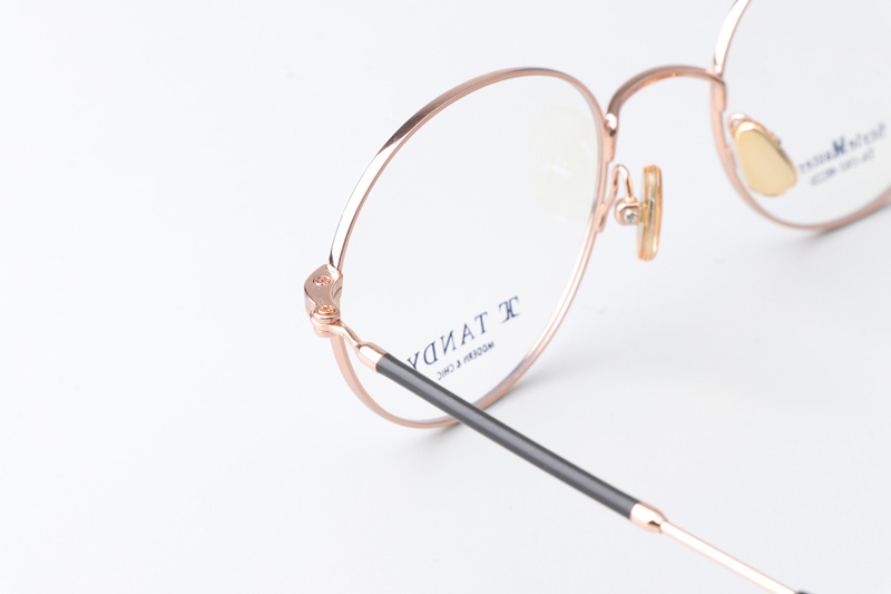 TA1563 Eyeglasses C3 Black Rose Gold