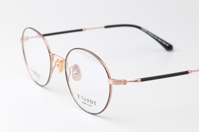 TA1563 Eyeglasses C3 Black Rose Gold