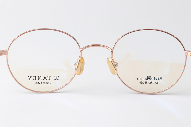 TA1563 Eyeglasses C3 Black Rose Gold