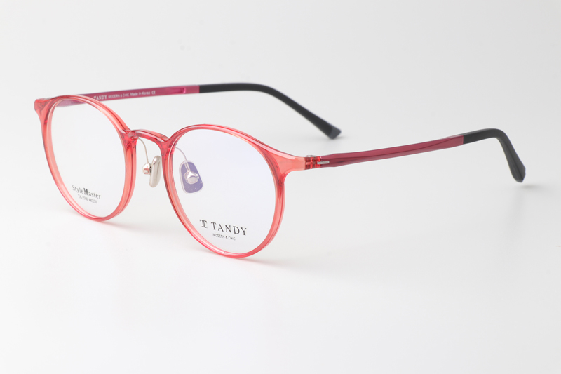 TA1580 Eyeglasses C10 Brown Red
