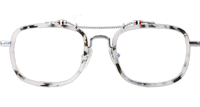 TBS816 Eyeglasses Gray Tortoise Silver