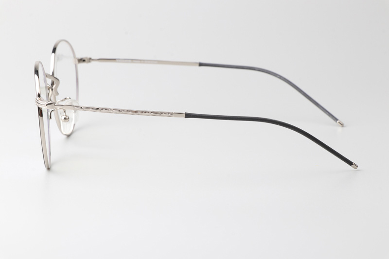 TC1005 Eyeglasses Black Silver