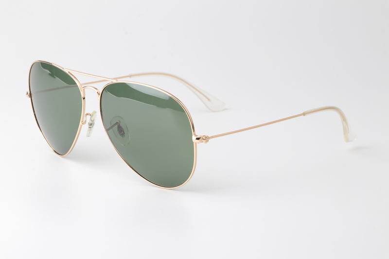 TC3026 Sunglasses Polarized Gold Green