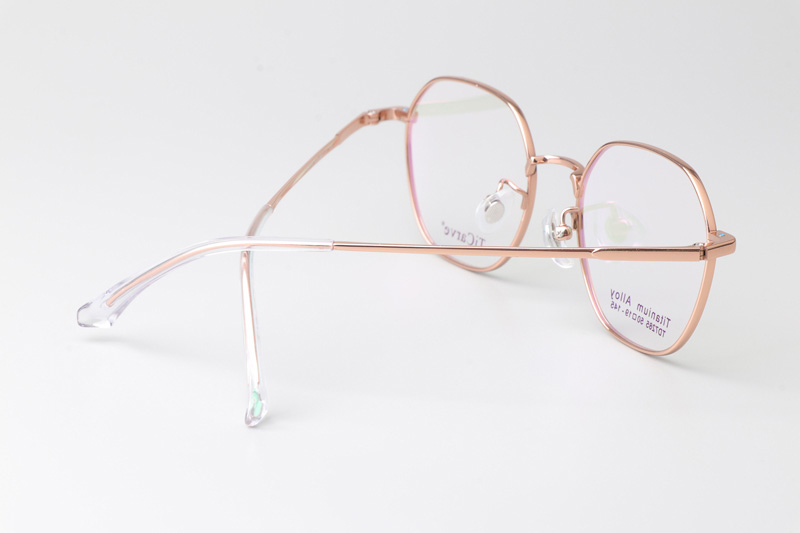 TC7285 Eyeglasses Rose Gold