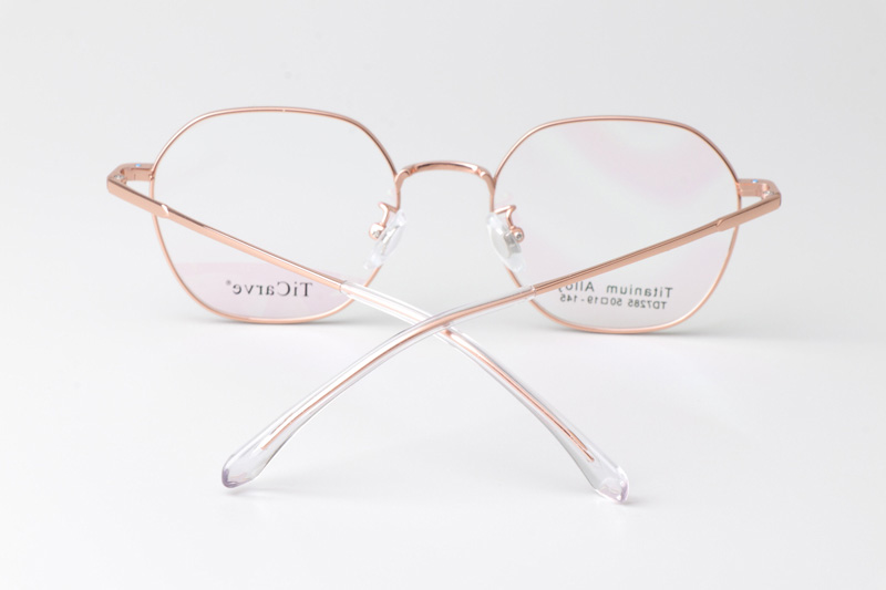 TC7285 Eyeglasses Rose Gold