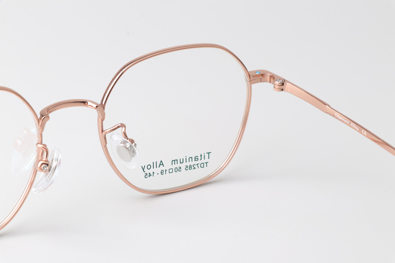 TC7285 Eyeglasses Rose Gold