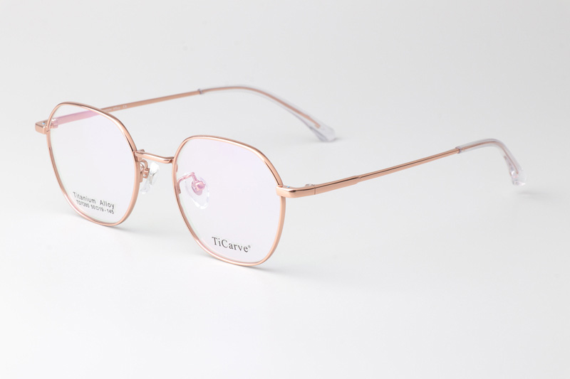 TC7285 Eyeglasses Rose Gold