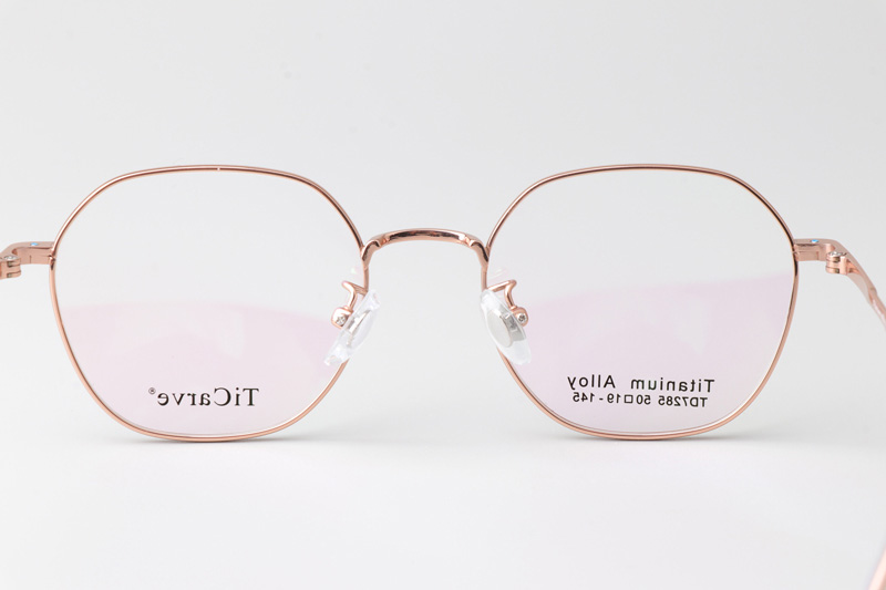 TC7285 Eyeglasses Rose Gold