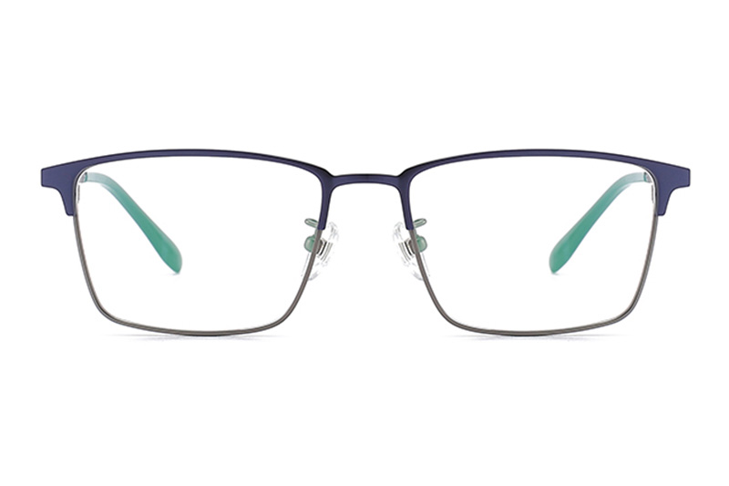 TC8113 Eyeglasses Blue Gunmetal