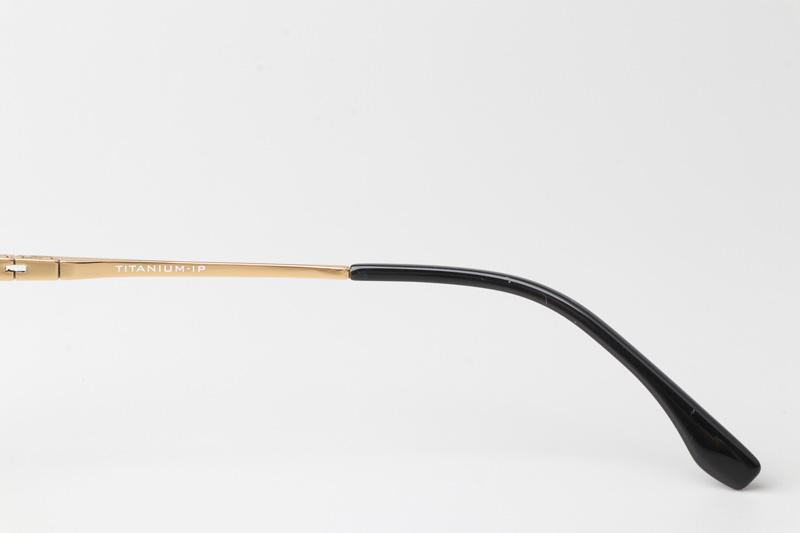 TC8114 Eyeglasses Black Gold