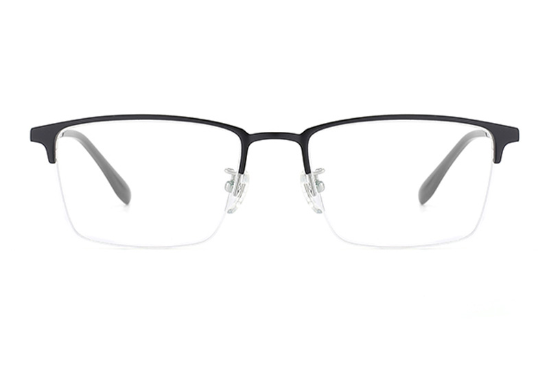 TC8114 Eyeglasses Black Silver